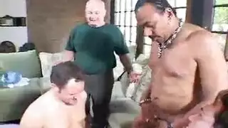 إيلاج مزدوج صريح مع عمود ضخم