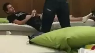 مص كسها وطيزها ولحس ونيك جامد على التخت
