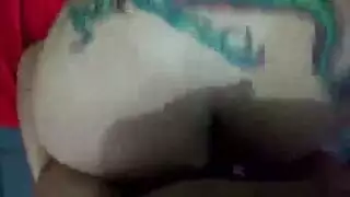 طيس وكوس ضخمين يحصلان على تدريب بقضيب أسمر