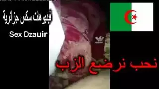 هوس سهام الفموي الجنسي: بورن جزائري