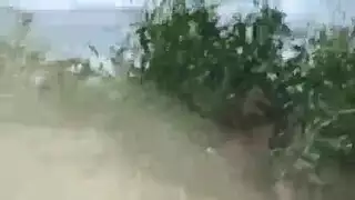 جنس صارخ على الشاطئ: مراهق ينيك عاهرة على الرمال