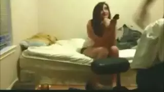 سكس طلابي سري: شاب ينيك ويصور رفيقته كبيرة الثدي