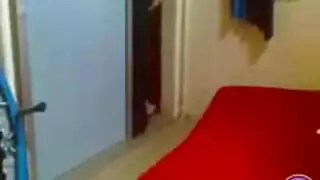 مراهقة مصرية تستمتع منزلي طبيعي