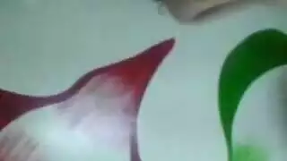 جلسة شرجية خشنة: طيز الفتاة السورية تُضرب بقوة