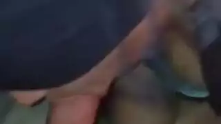 handsome arabian man dominates with deep throat action