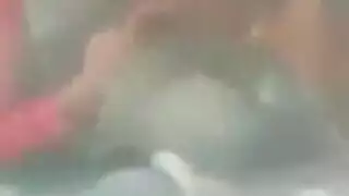 فعل إباحي صريح في العلن: العب على فرج وثدي المحجبة