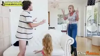 المشاجره مع الاخت تنتهي بنيك ساخن