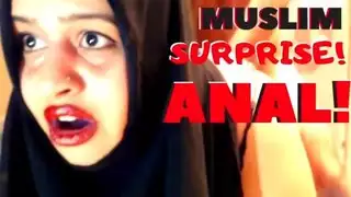 هجابية تأخذ قذف شرجي خشن