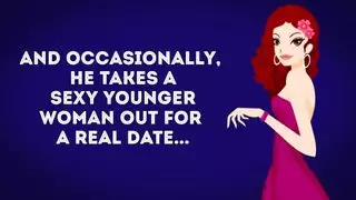 سيدة أكبر سناً تأخذ ضربات إكس إكس إكس قاسية