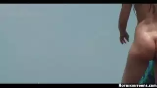 جماع علني على الشاطئ مع مجموعة من العاهرات
