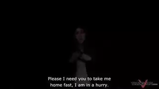 جنس خشن في الشاحنة مع قريبة شقية