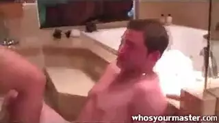 big busty blonde strips off