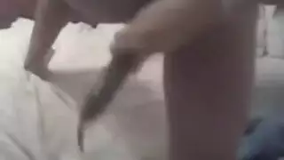 جنس بري خارجي: فتاة إبوني بجسم مثالي يتم تصويرها