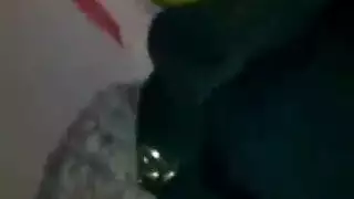محجبة في الطبخ مع جوزها