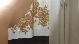 امرأة عربية مثيرة تمتلئ بالكامل من قبل عشيقها