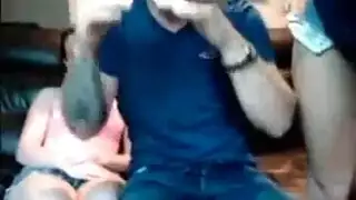 مراهقات هاويات يتعرين ويملأن بالسائل المنوي
