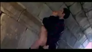 إنهاء بالقذف الداخلي مع فتاة عربية غريبة