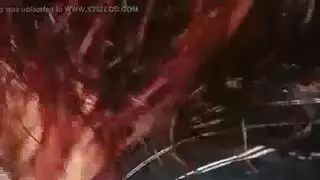 عالق في مؤخرتها خلال جنس شرجي شديد
