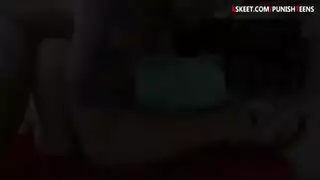 جمال رقيق يأخذ إيلاج مزدوج خشن