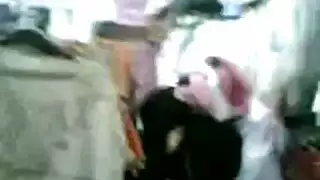 إباحي مكشوف: سعودي ينكح منقبة في غرفة القياس