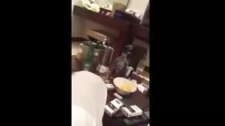 عاهرة مغربية تأخذ قضيب سعودي قوي في الفندق