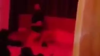 شبيهة المشاهير دانا جبر في خيال الجنس الجماعي