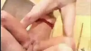 الاختناق اللعب صغير ديك المدقع الجنس الشرجي