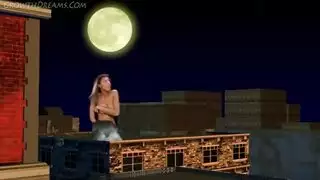 امرأة سمراء لا تشبع ، تحب فيفيان كاتس أن تأخذ ديك جيرانها المشاغب ، بينما في مطبخها الضخم